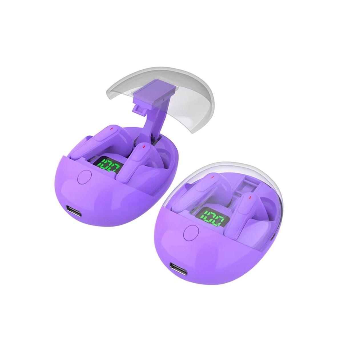 Audífonos Inalámbricos Tws Gamer Pro One Purpura-0