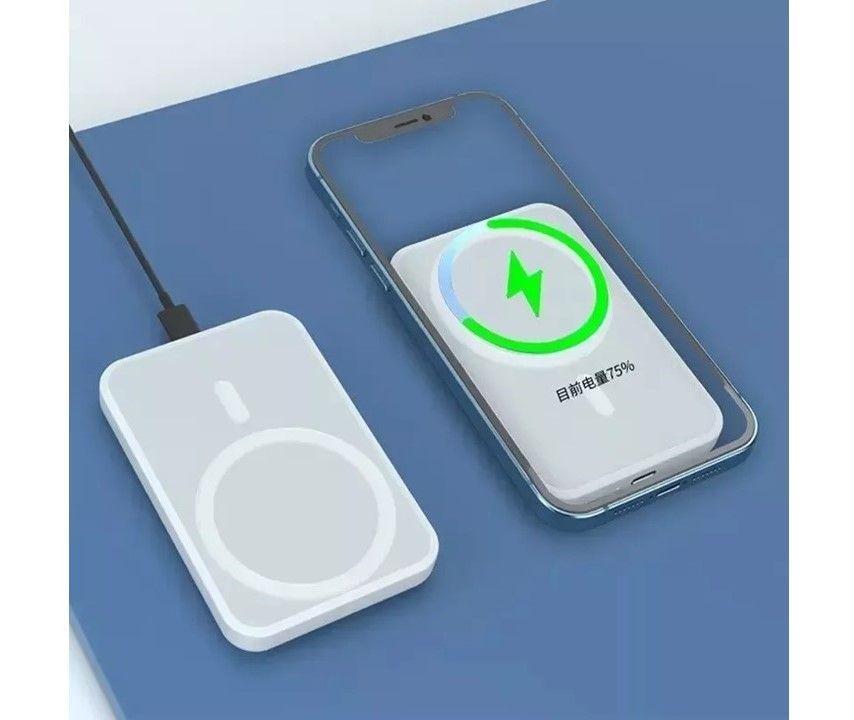 Cargador Inalámbrico Para iPhone Magsafe 5000 Mah Power Bank-4