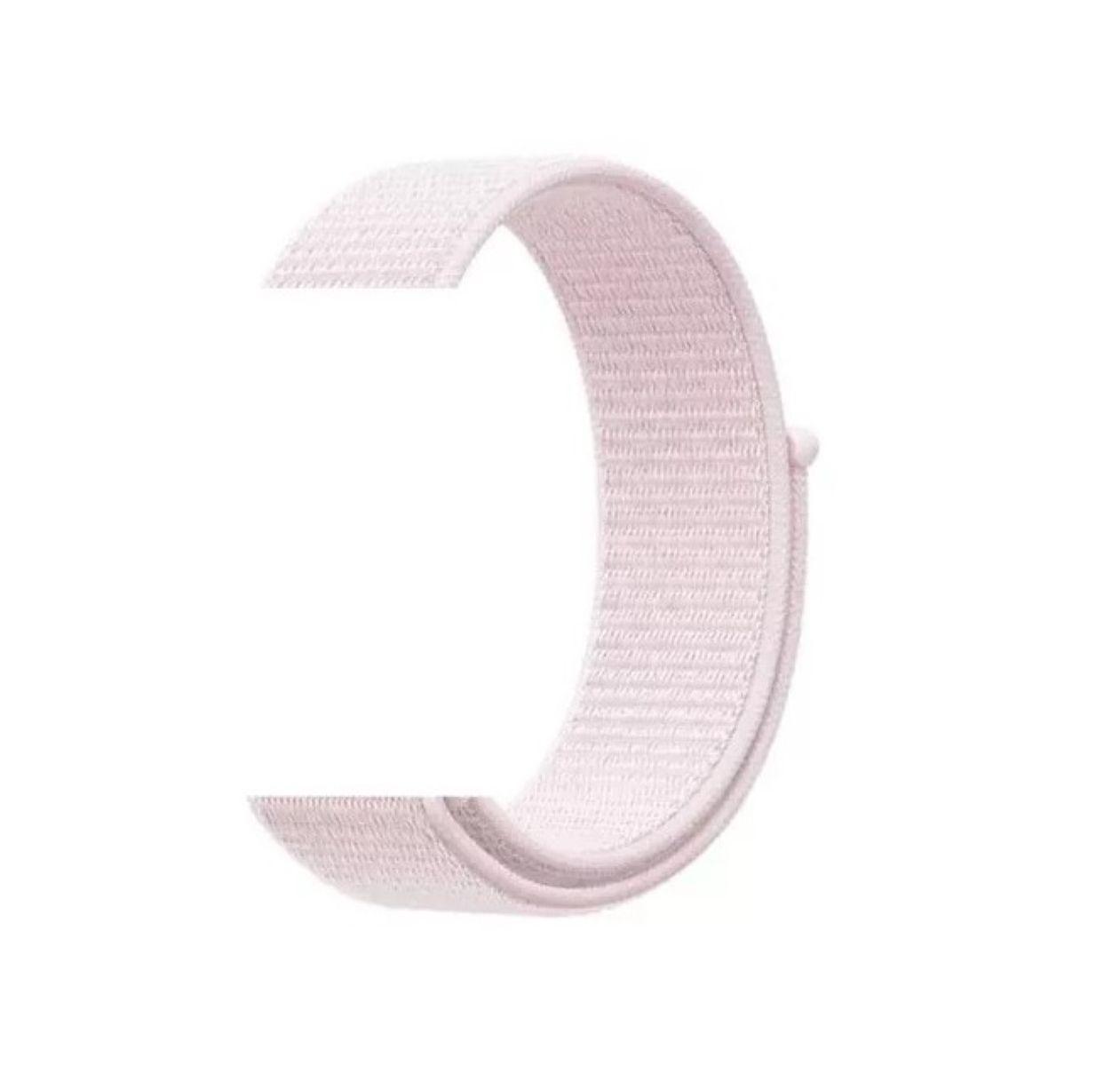 Correa Nylon Compatible Huawei Gt-gt2-gt3 46mm 22mm Rosado Claro-0