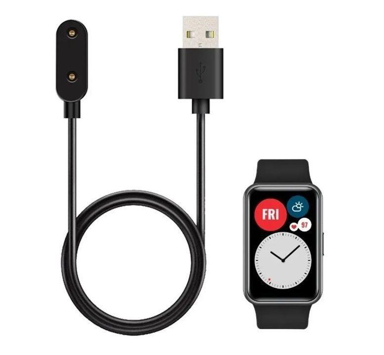 Cable Cargador Usb Compatible Huawei Watch Fit Honor Band 6-6 Pro Negro-1