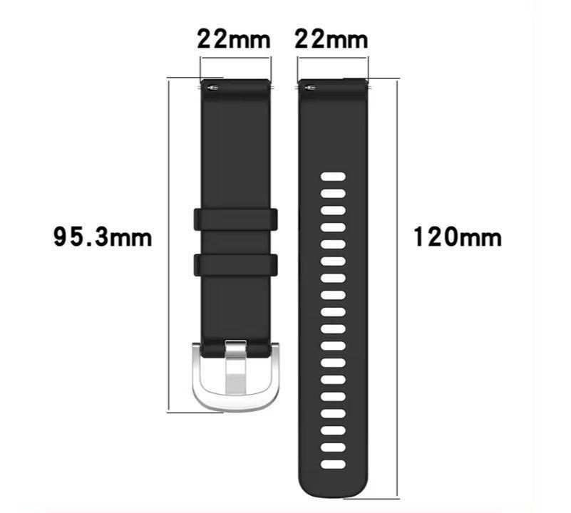 Correa Compatible Con Huawei Watch Gt4 46mm 22mm Rosa Claro-1