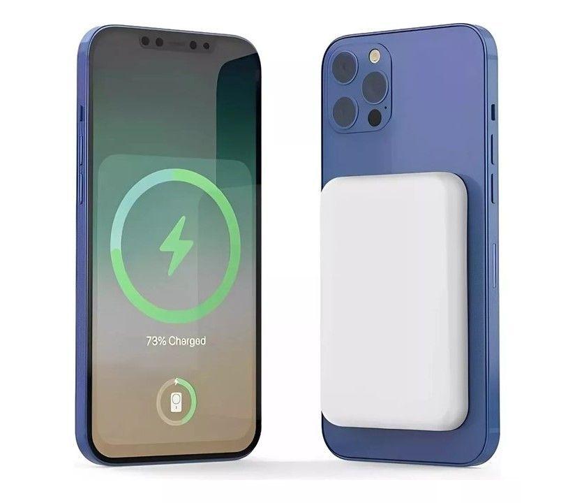Cargador Inalámbrico Para iPhone Magsafe 10000 Mah Powerbank-0