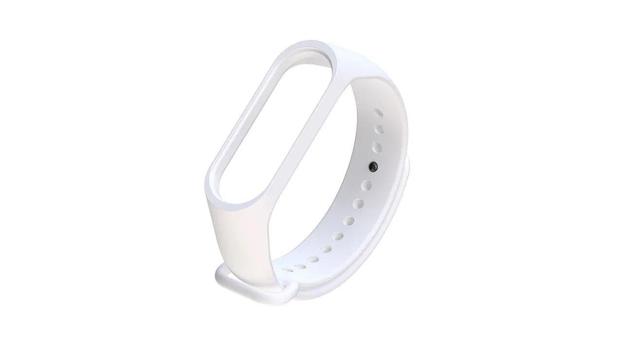Correa Compatible Con Xiaomi Mi Band 6 / 5 / 4 / 3 / 15,5mm Blanco-0
