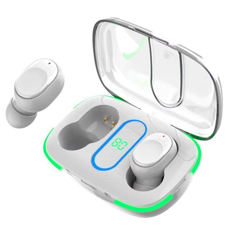 Audífonos In-ear Inalámbricos Y90 Buds Gamer Bt5.3 Blanco-1