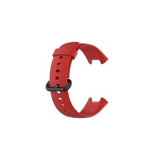 Correa Compatible Con Xiaomi Mi Watch Lite 2 Redmi 21,8mm Rojo-0