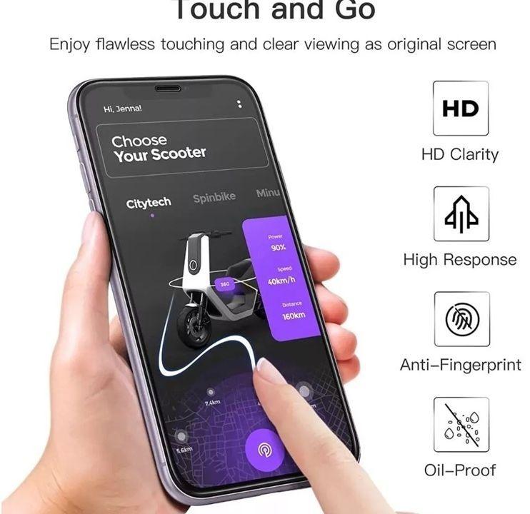 Pack 3 Micas Vidrio Templado Para iPhone 16 Pro Max-5