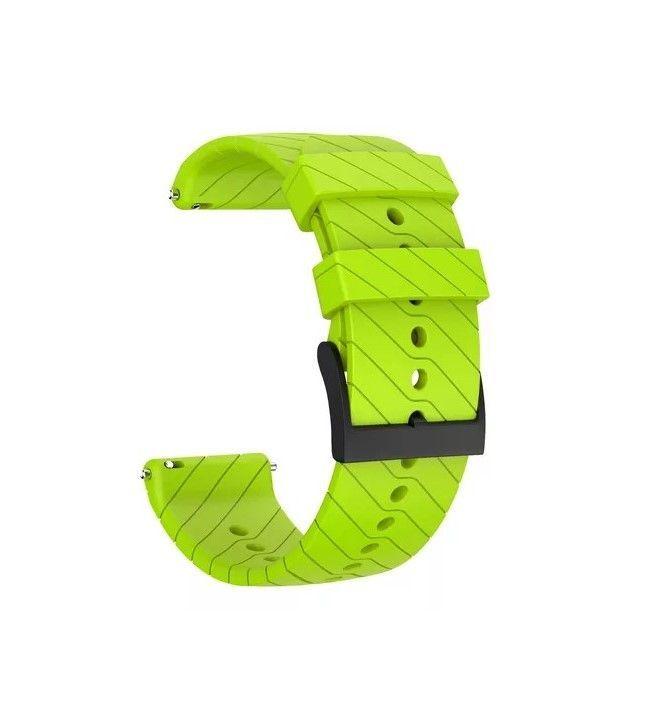 CORREA SILICONA COMPATIBLE SUUNTO 7 / 9 Baro D5 24MM VERDE-2