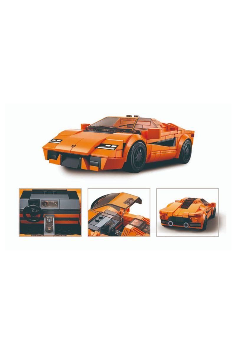 Auto Deportivo Aerodinámico, Armable, 264 Piezas-2