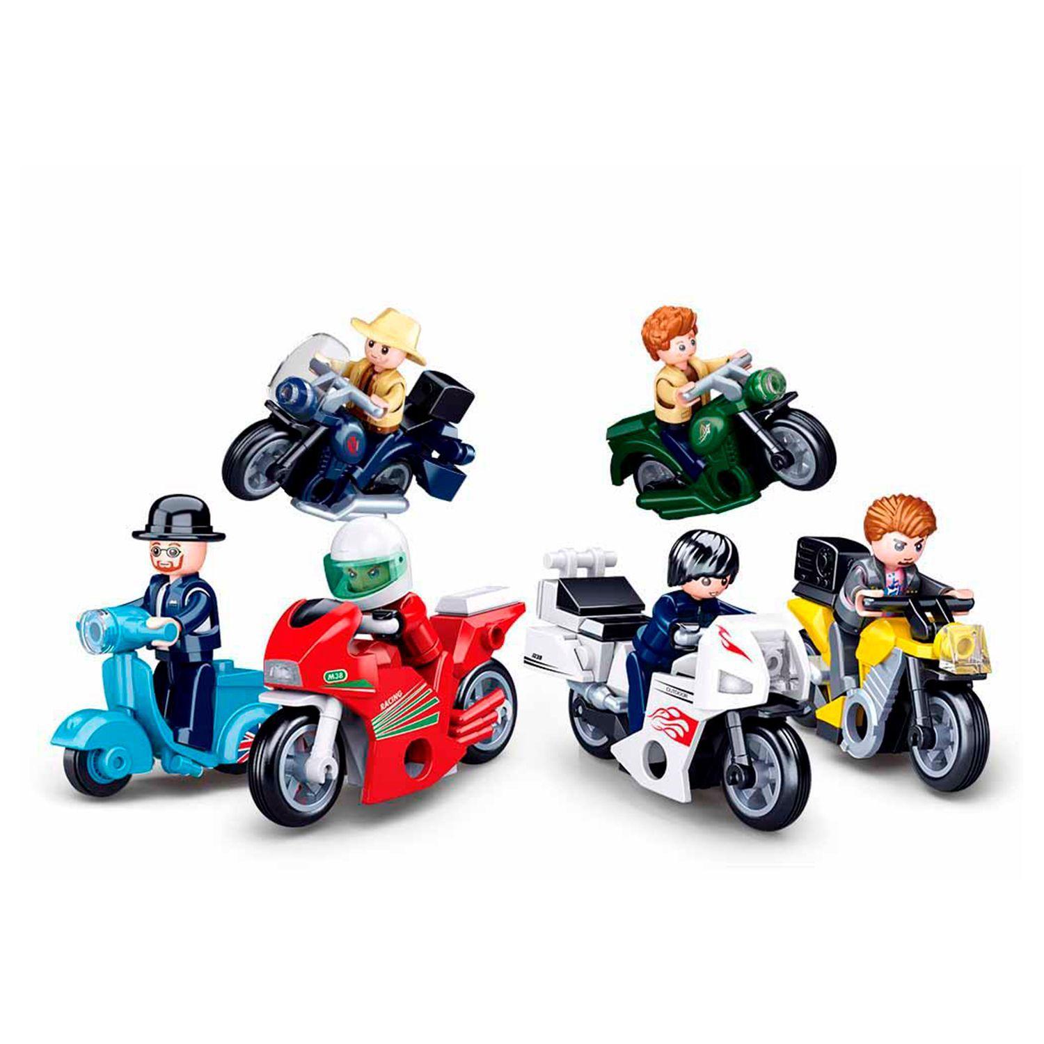 Pack 12 Motocicletas (Armables de 796 piezas)-0