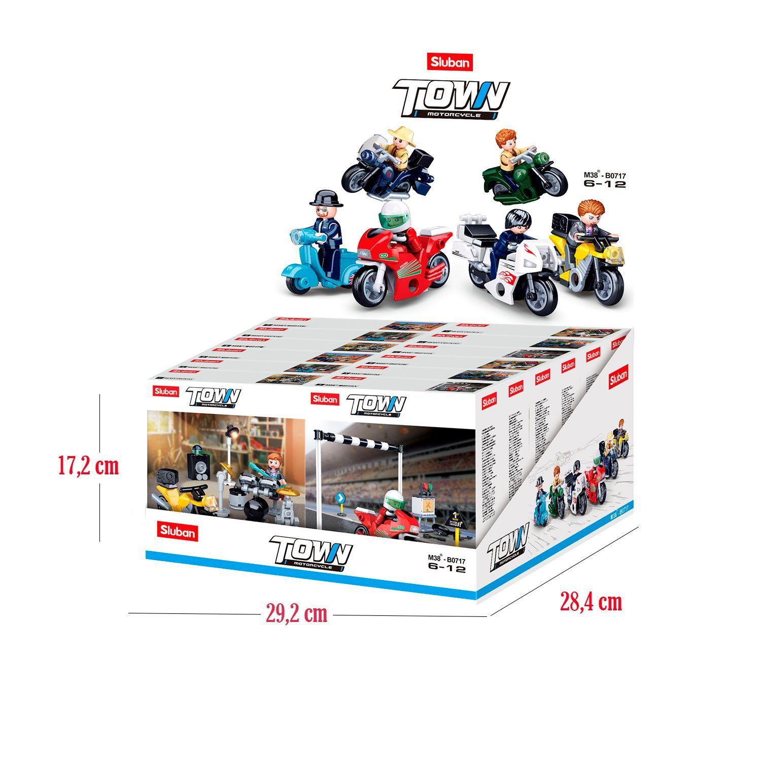 Pack 12 Motocicletas (Armables de 796 piezas)-1