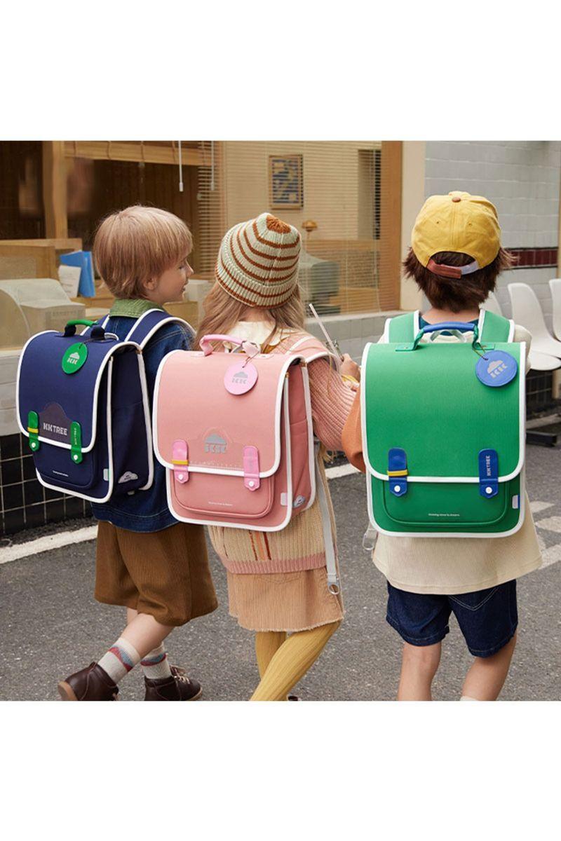 Mochila para niño, cuadrada, ergonómica y cómoda, Kocotree-3