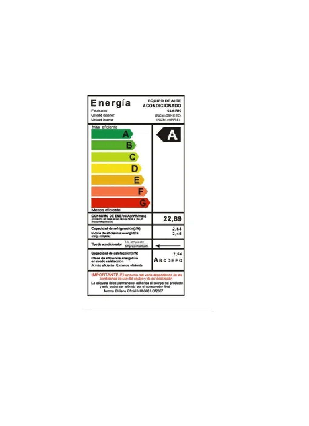 Aire Acondicionado Split Muro 18000 BTU Convencional-4