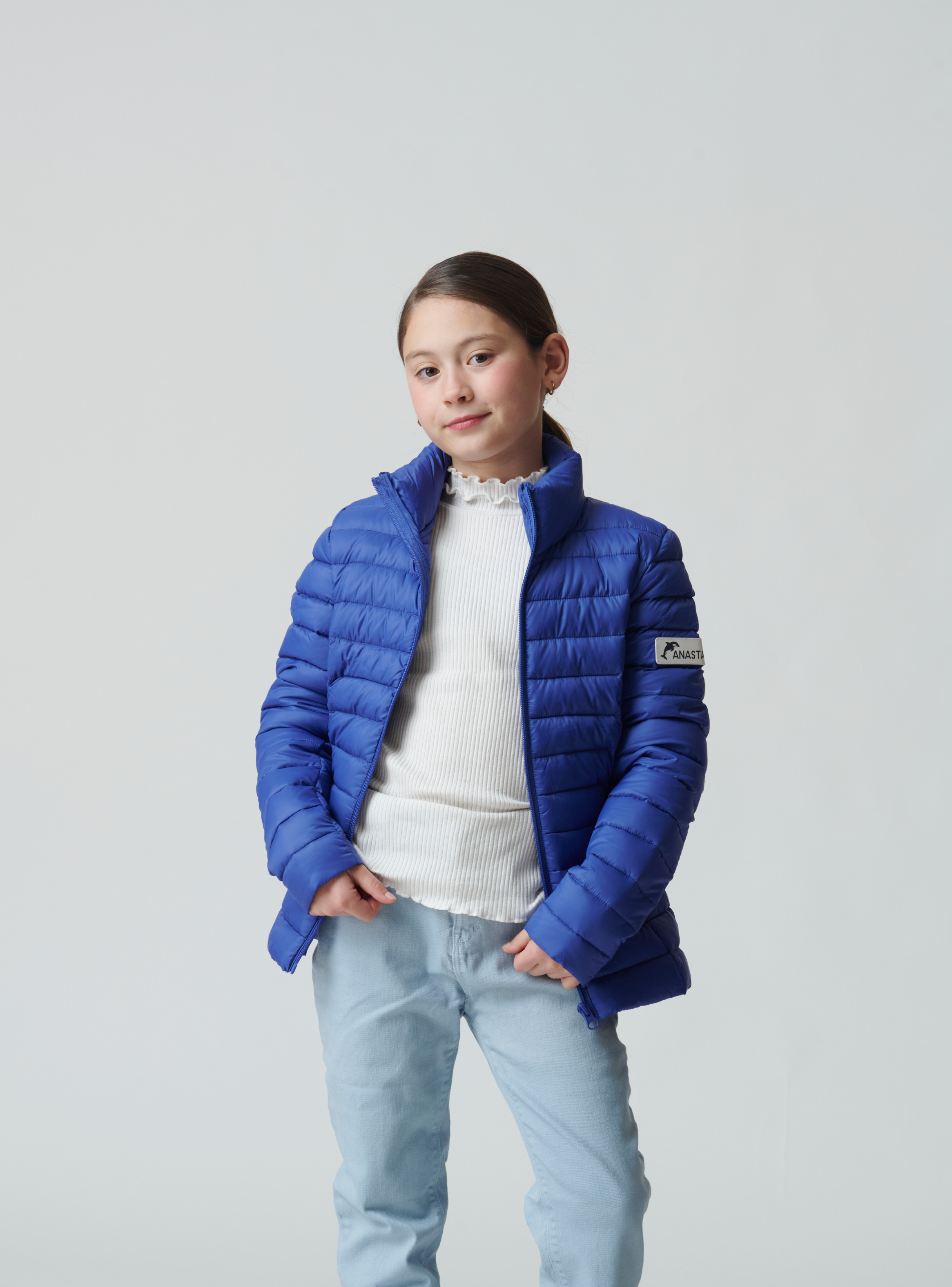 Parka de plumas niñas-0