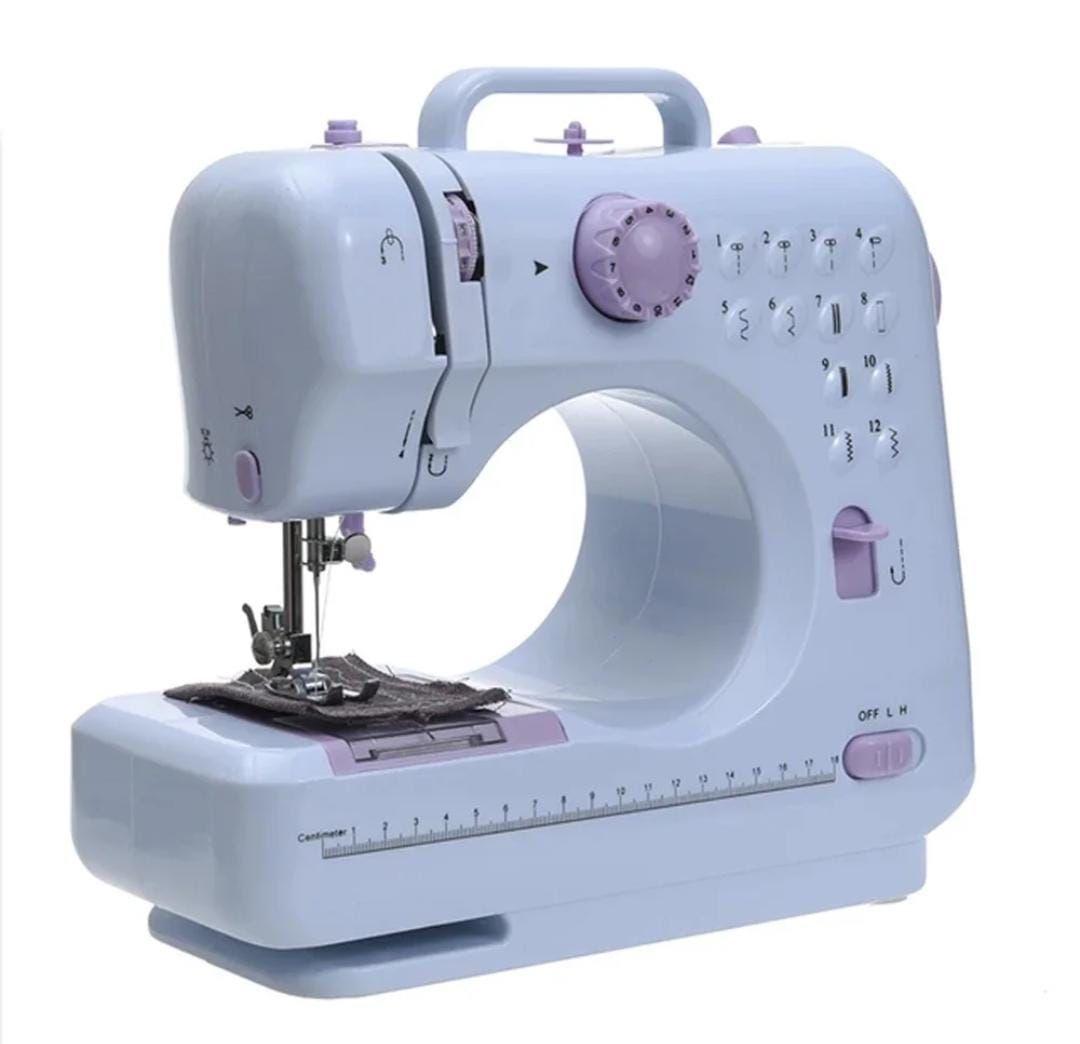 Máquina De Coser Portátil Recta Con 12 Tipos De Puntadas-3