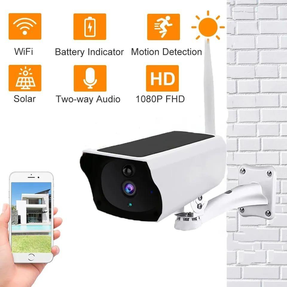 Cámara Ip Wifi Energia Solar 4g-3