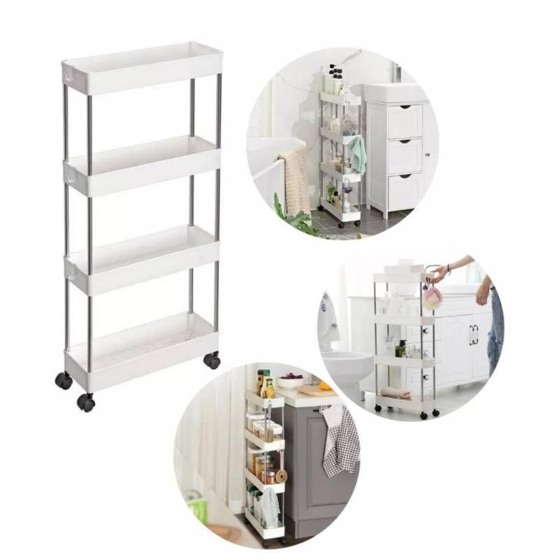Estante Organizador 4 Niveles Carrito Multifuncional-0