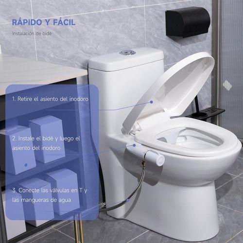 Bidet Ultra Delgado Ducha Árabe Turca Baño Inodoro Japonés-6