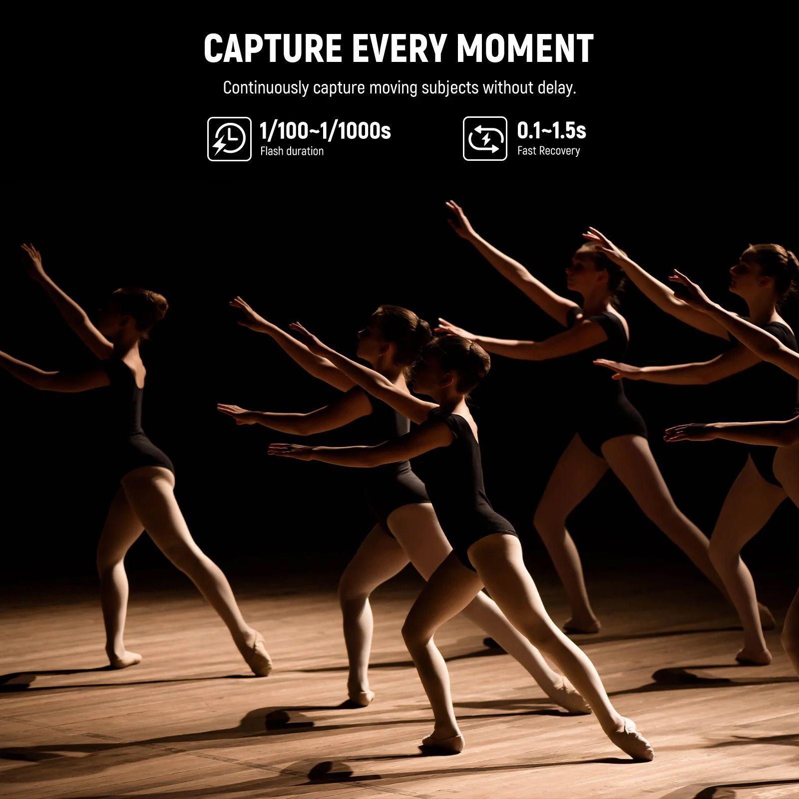 Kit de flash monolight de estudio Neewer S102-400W-3