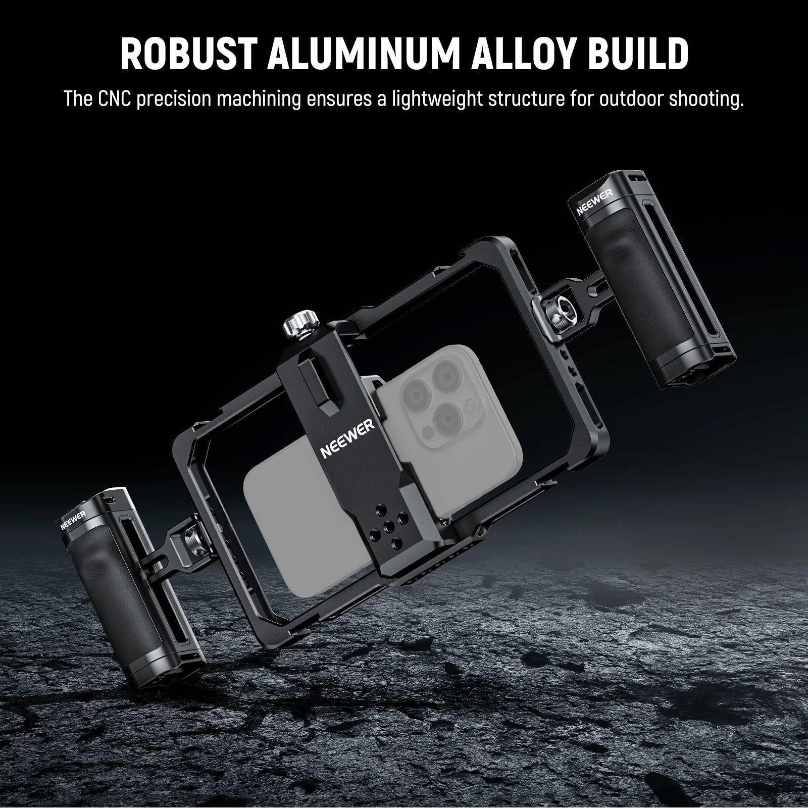 Soporte universal con jaula para teléfono Neewer PA009E-6