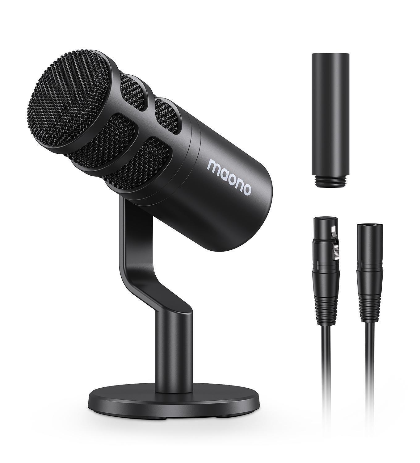 Kit de podcast Maono PD100 para 2 personas-1