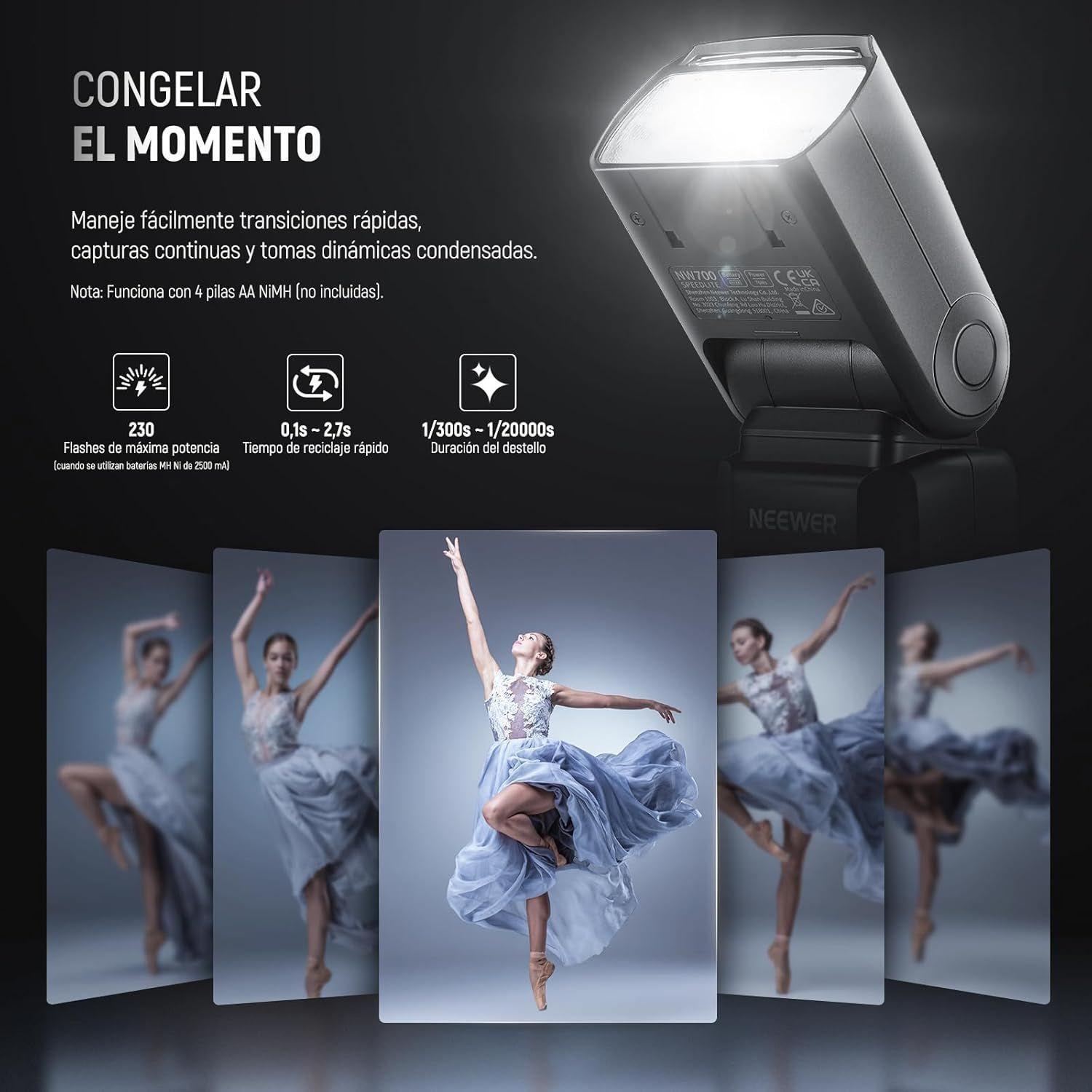 Flash Speedlite TTL Neewer NW700-C para Canon-3
