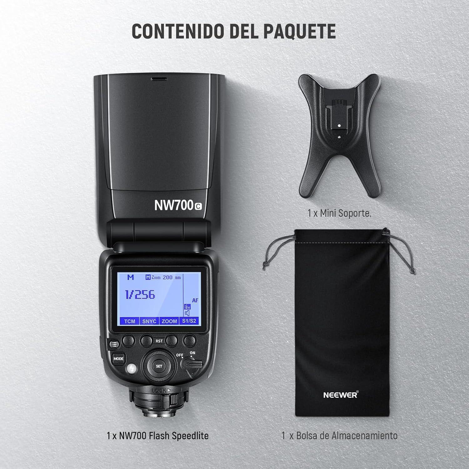 Flash Speedlite TTL Neewer NW700-C para Canon-4