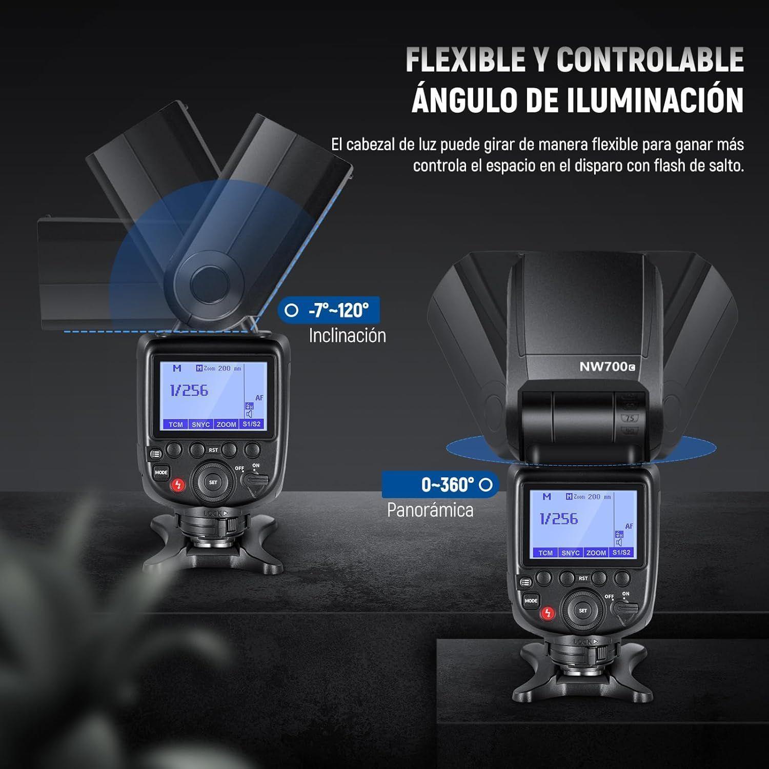 Flash Speedlite TTL Neewer NW700-C para Canon-5