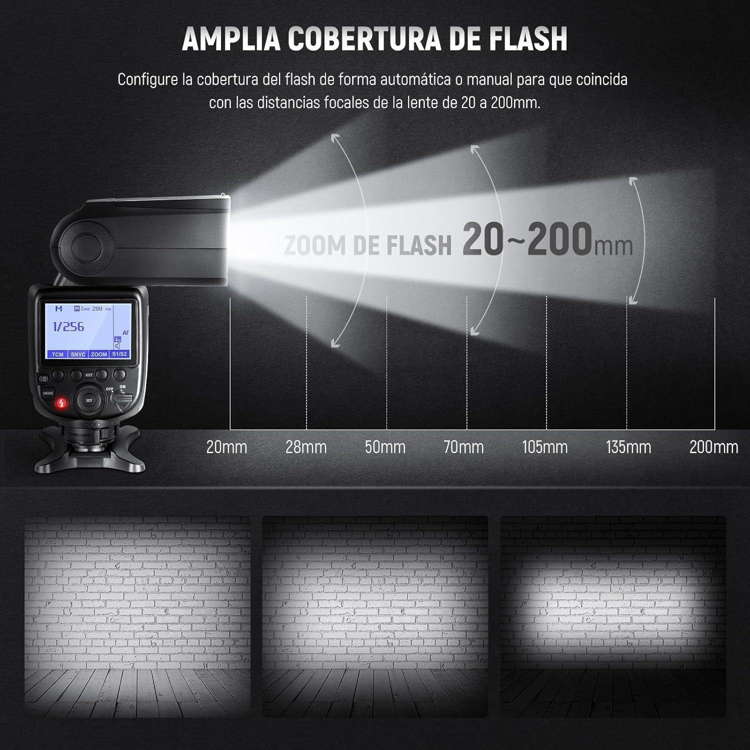Flash Speedlite TTL Neewer NW700-C para Canon-6