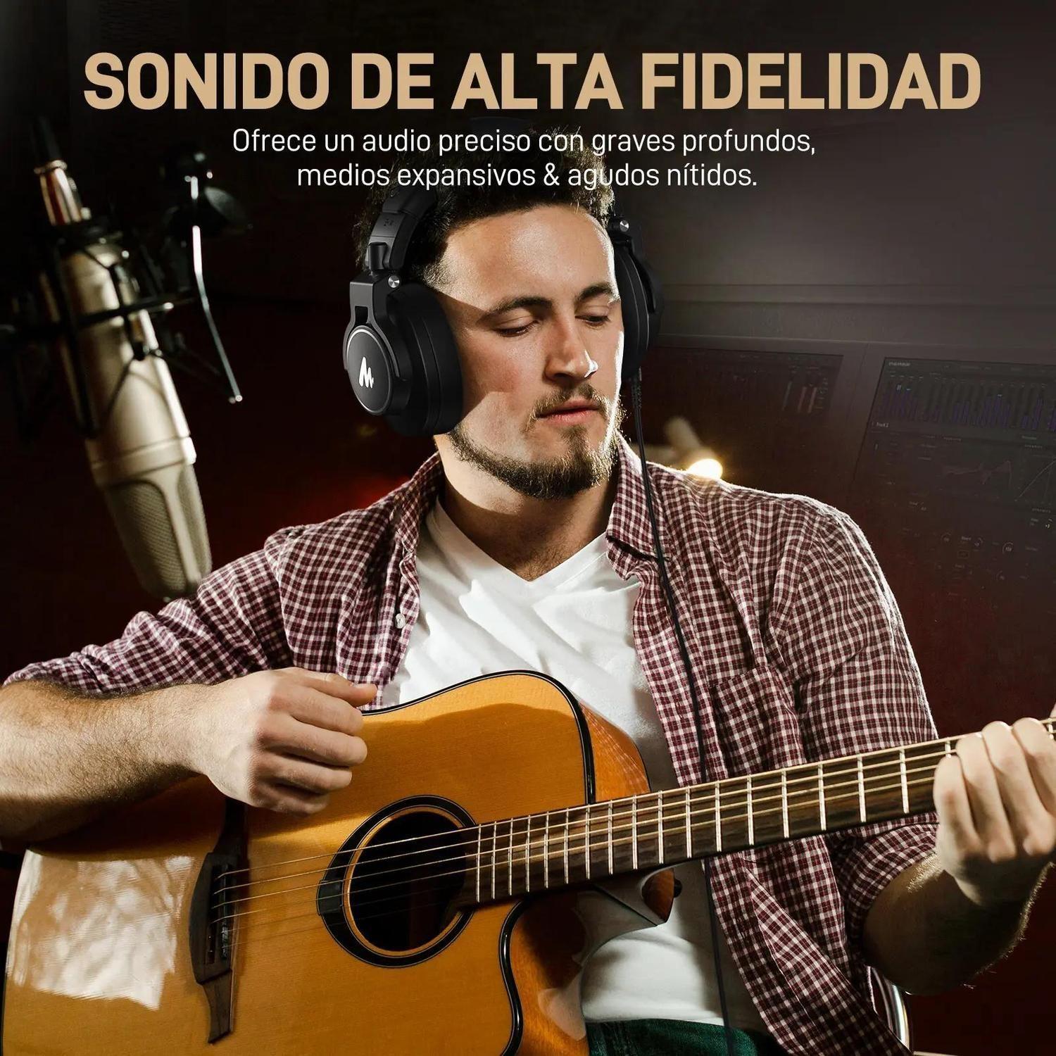 Audífonos de Estudio Maono MH700 para Monitoreo Profesional-2