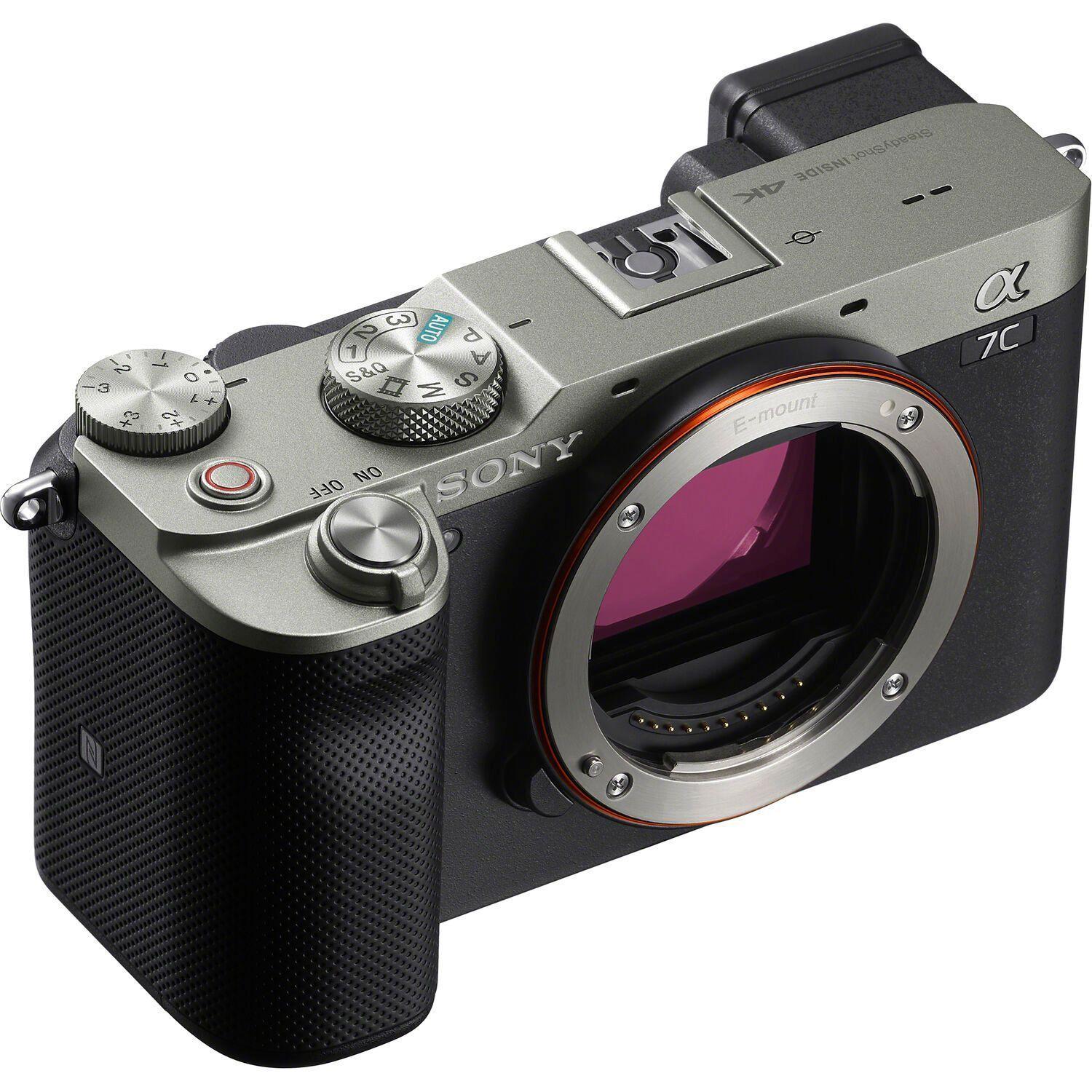 Cámara Mirrorless Sony A7C - Body Silver-2