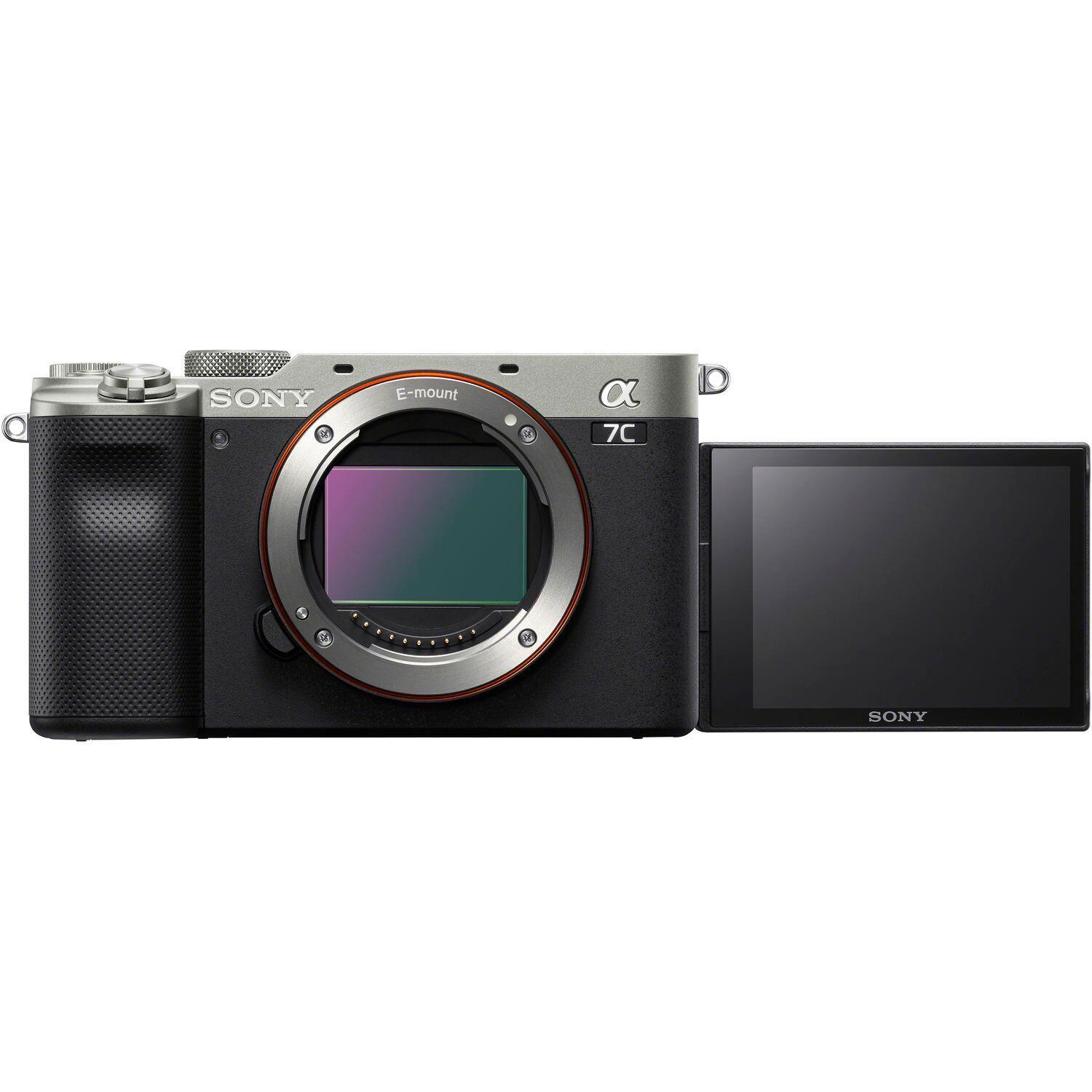 Cámara Mirrorless Sony A7C - Body Silver-3