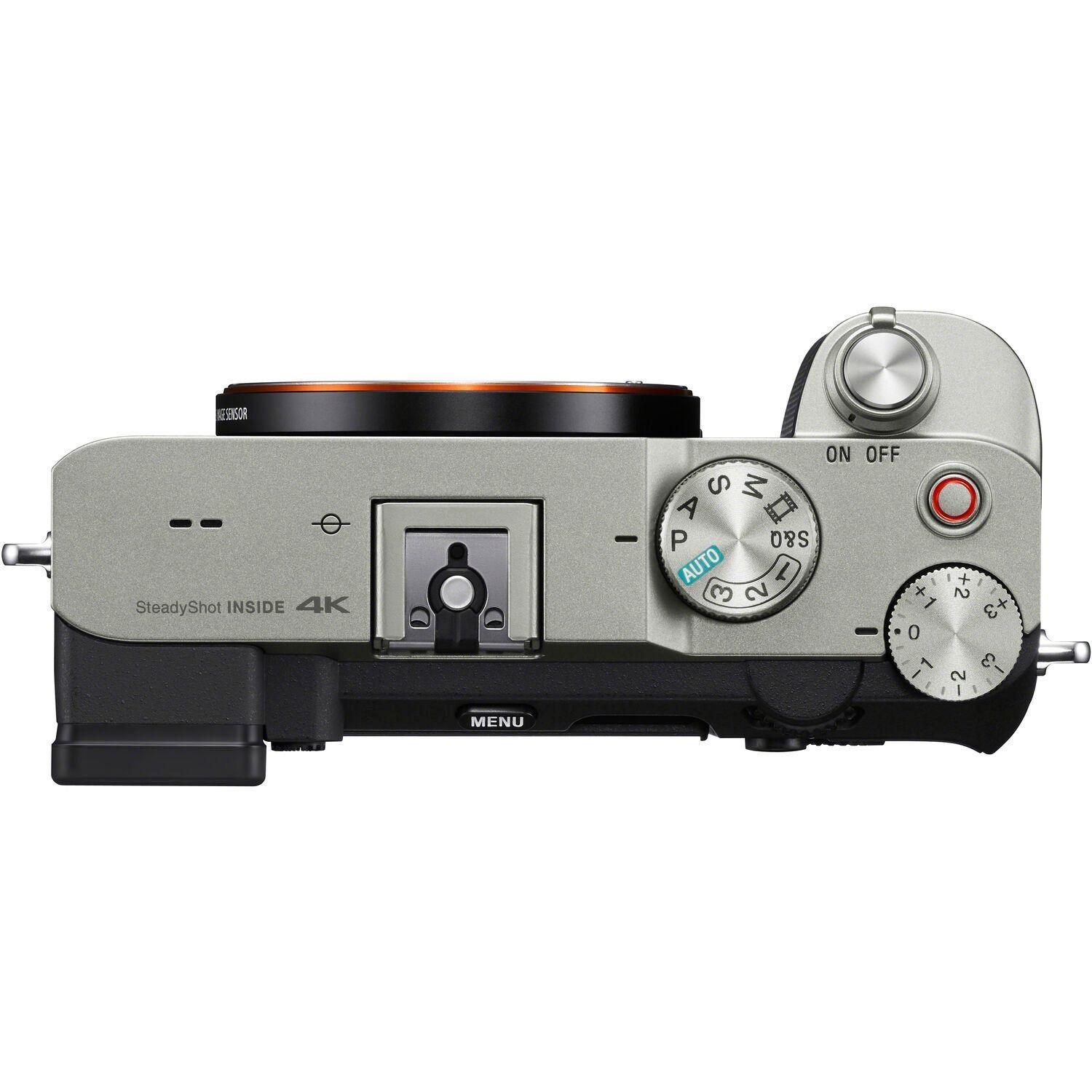 Cámara Mirrorless Sony A7C - Body Silver-4