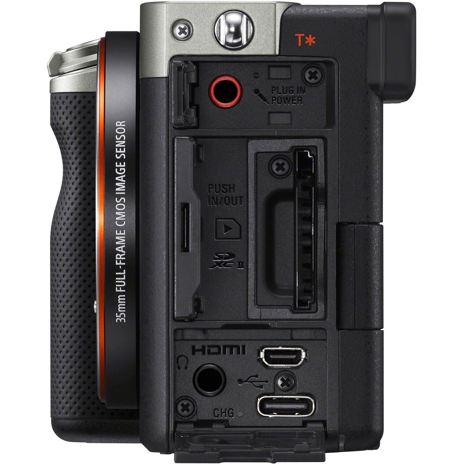 Cámara Mirrorless Sony A7C - Body Silver-7