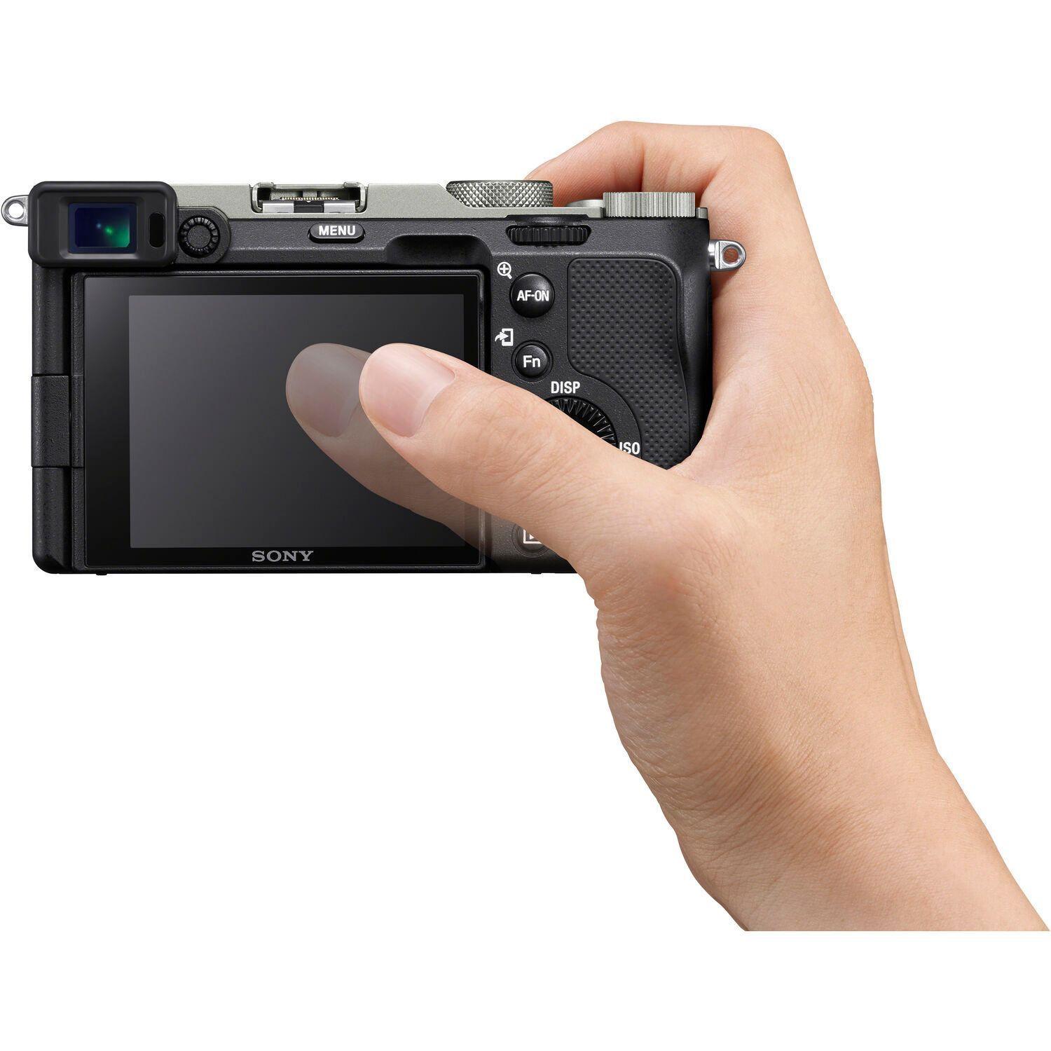 Cámara Mirrorless Sony A7C - Body Silver-9