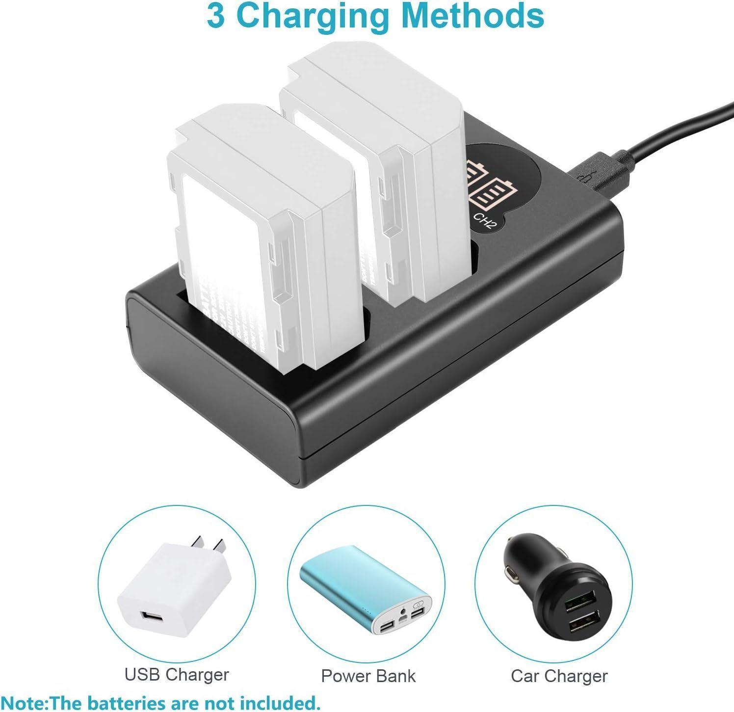 Cargador Dual USB Neewer para Baterías NP-FZ100-2