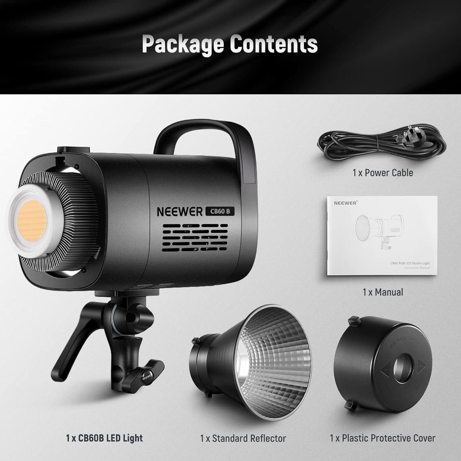 Luz LED Bicolor Neewer CB60B 70W con APP y Control 2,4G-3