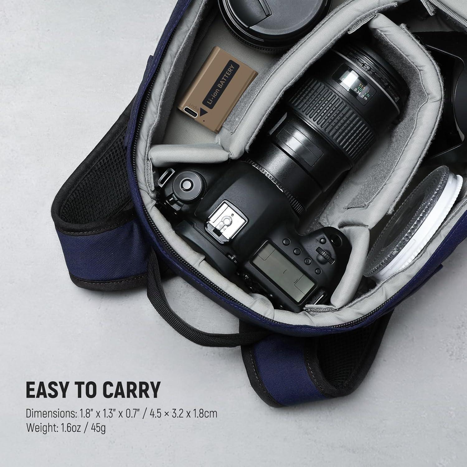 Bateria Neewer TNP FW50 1030mAh con Puerto USB C-7