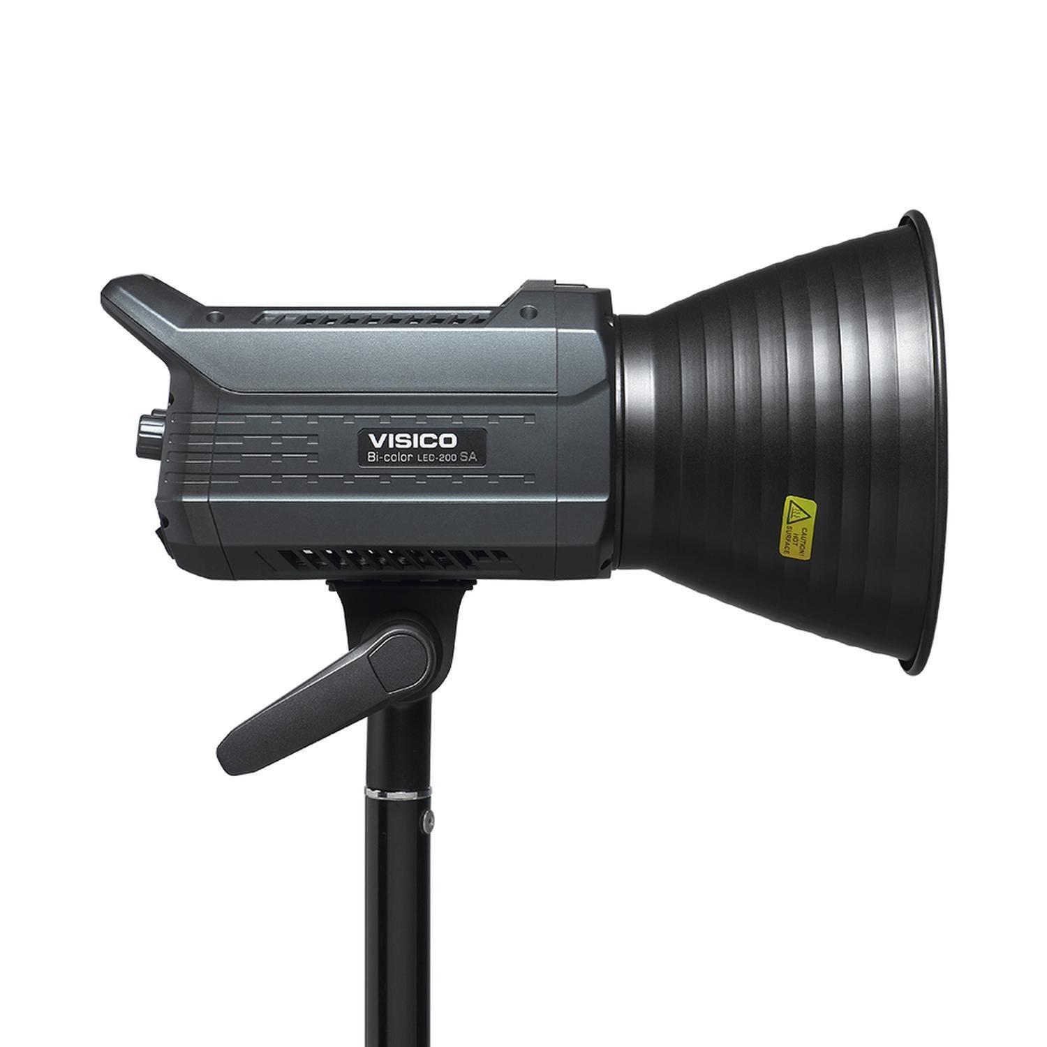 Cañon Led Visico LED-200SA 2700K a 6500K Bicolor-9