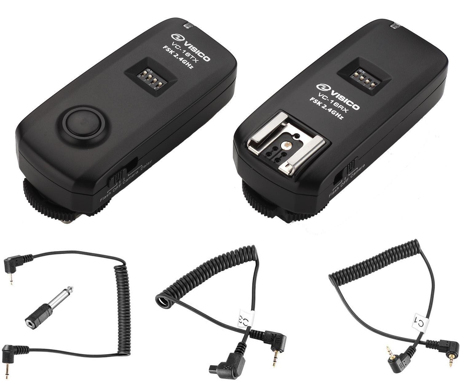 Trigger Transmisor + Receptor Visico VC - 16 Canon-6