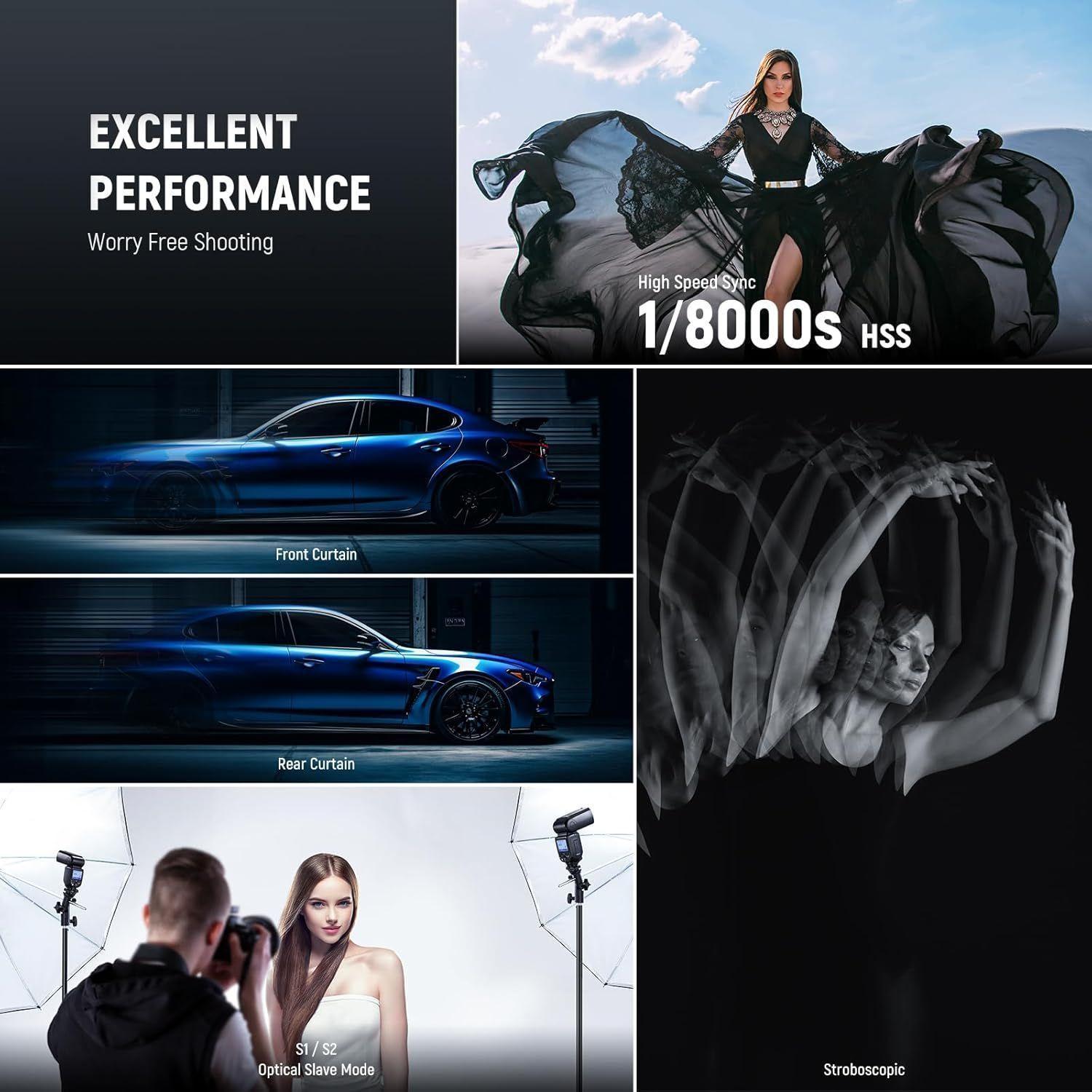 Flash Speedlite Neewer NW700-S TTL para Sony-8