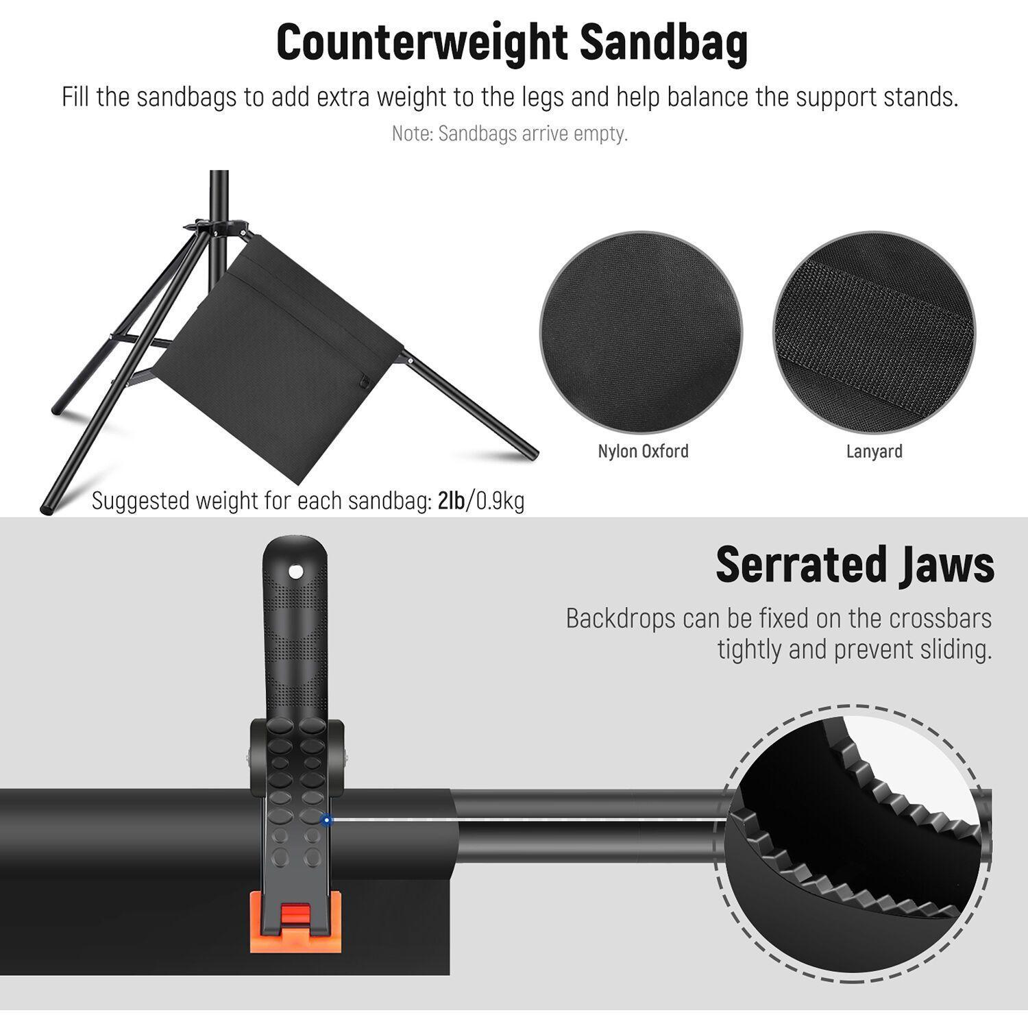 Soporte de fondos Neewer para Telon de Fondo-3