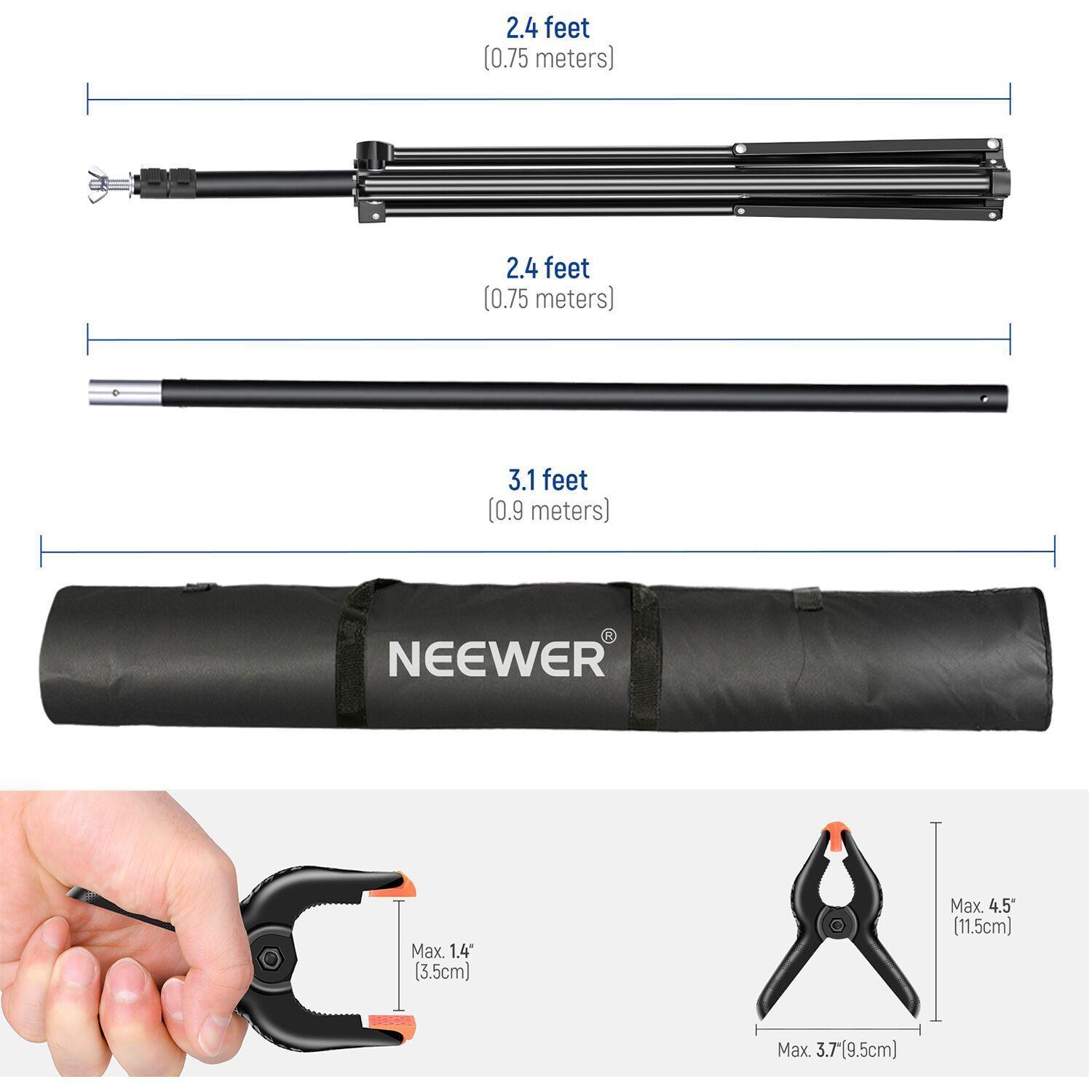 Soporte de fondos Neewer para Telon de Fondo-5