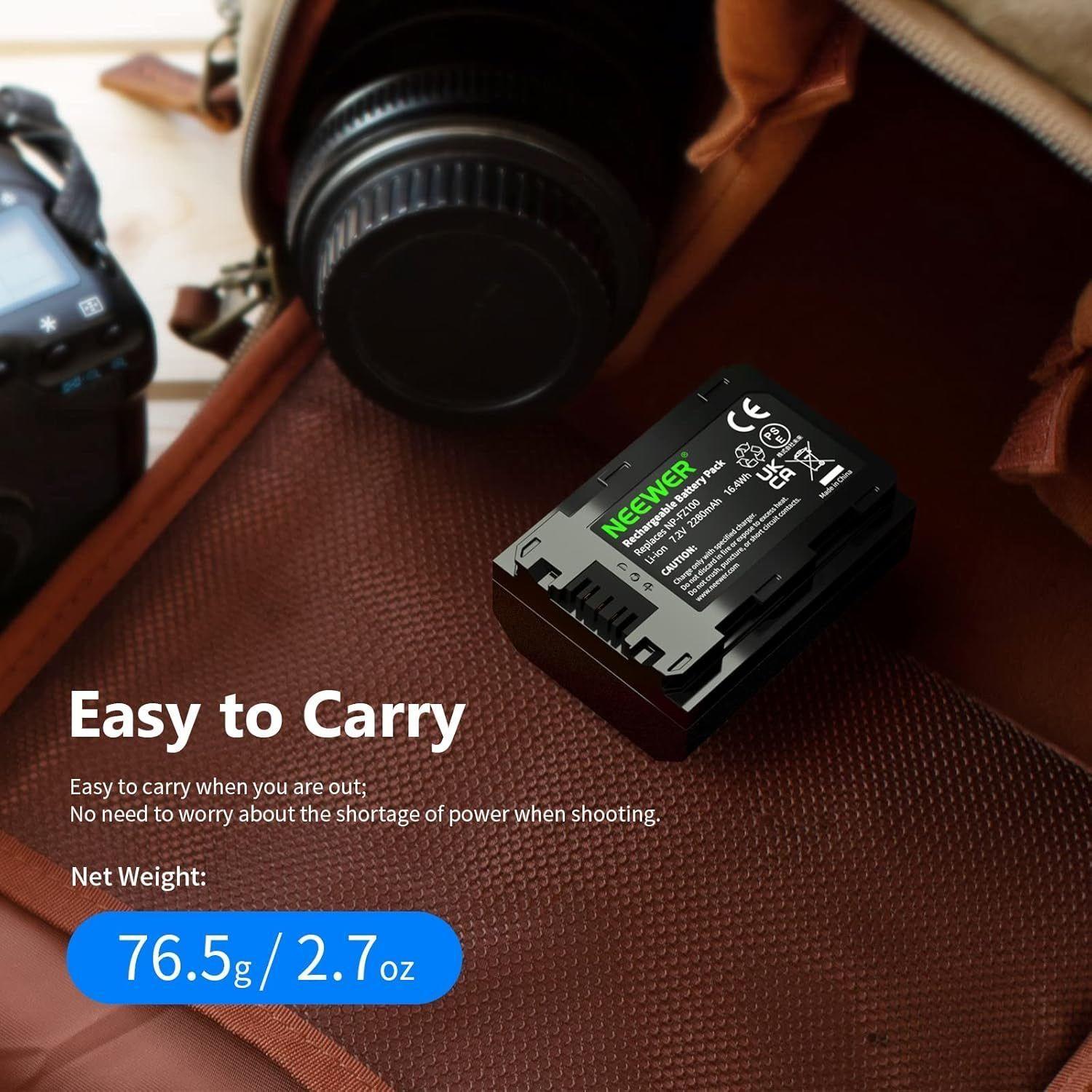 Batería de repuesto Neewer NP-FZ100 para Sony-4