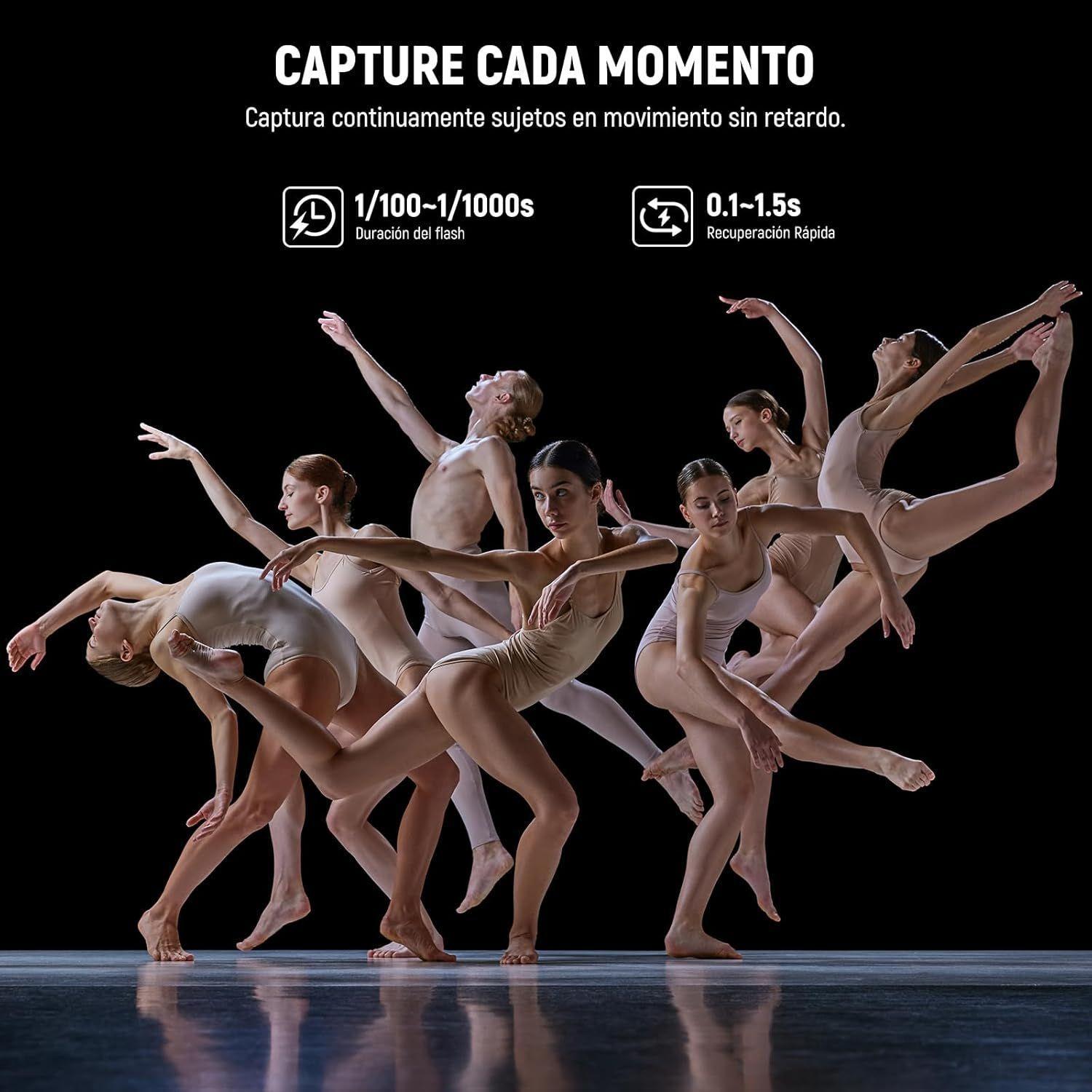 Flash Estudio Neewer S102-400W PRO con Trigger 2,4G-3