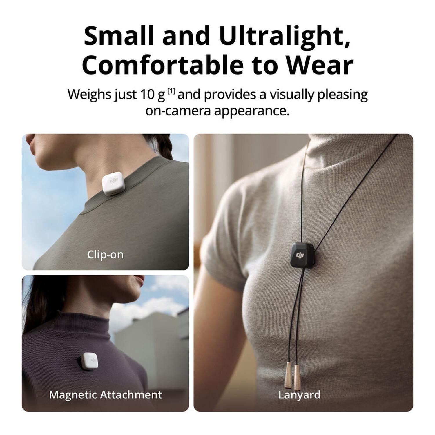 Micrófono inalámbrico lavalier DJI Mic Mini doble-6