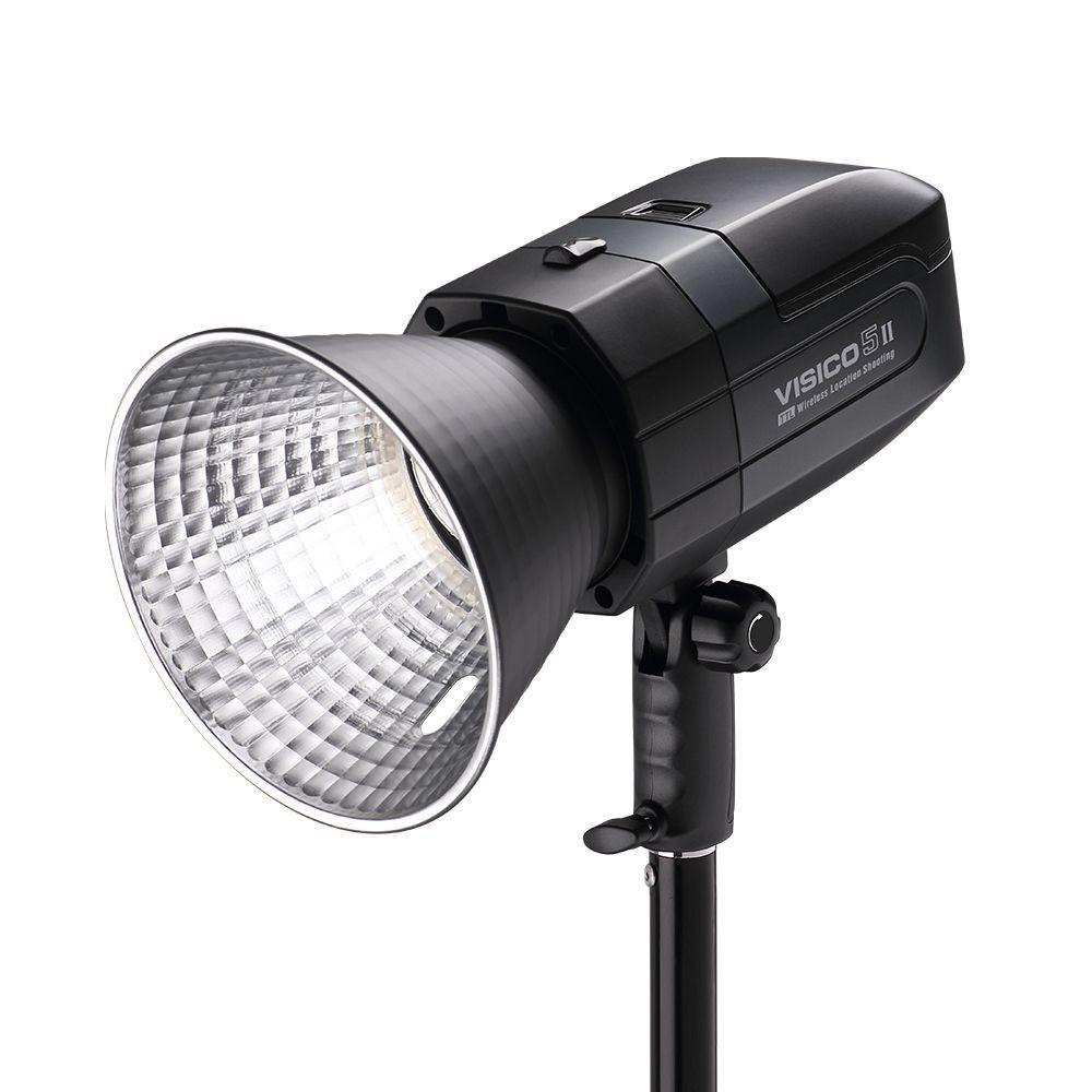 Flash De Estudio A Batería Visico 5 II 400W TTL Y HSS-2