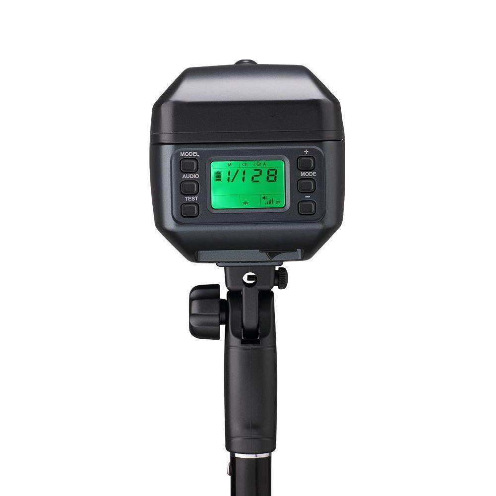 Flash De Estudio A Batería Visico 5 II 400W TTL Y HSS-8