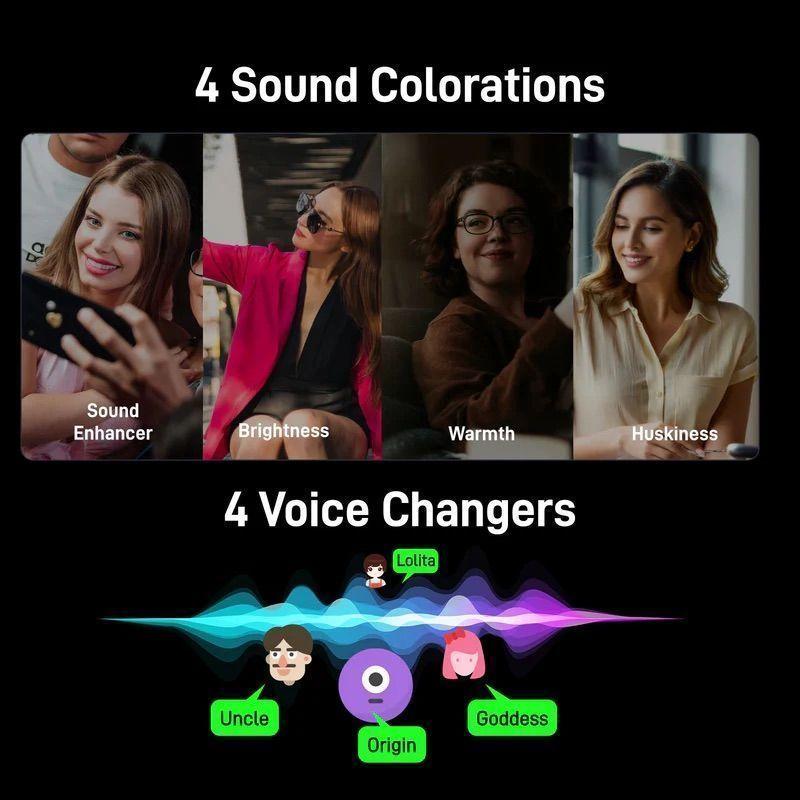 Micrófono Lavalier Maono Wave T1 Mini Doble USB-C-4