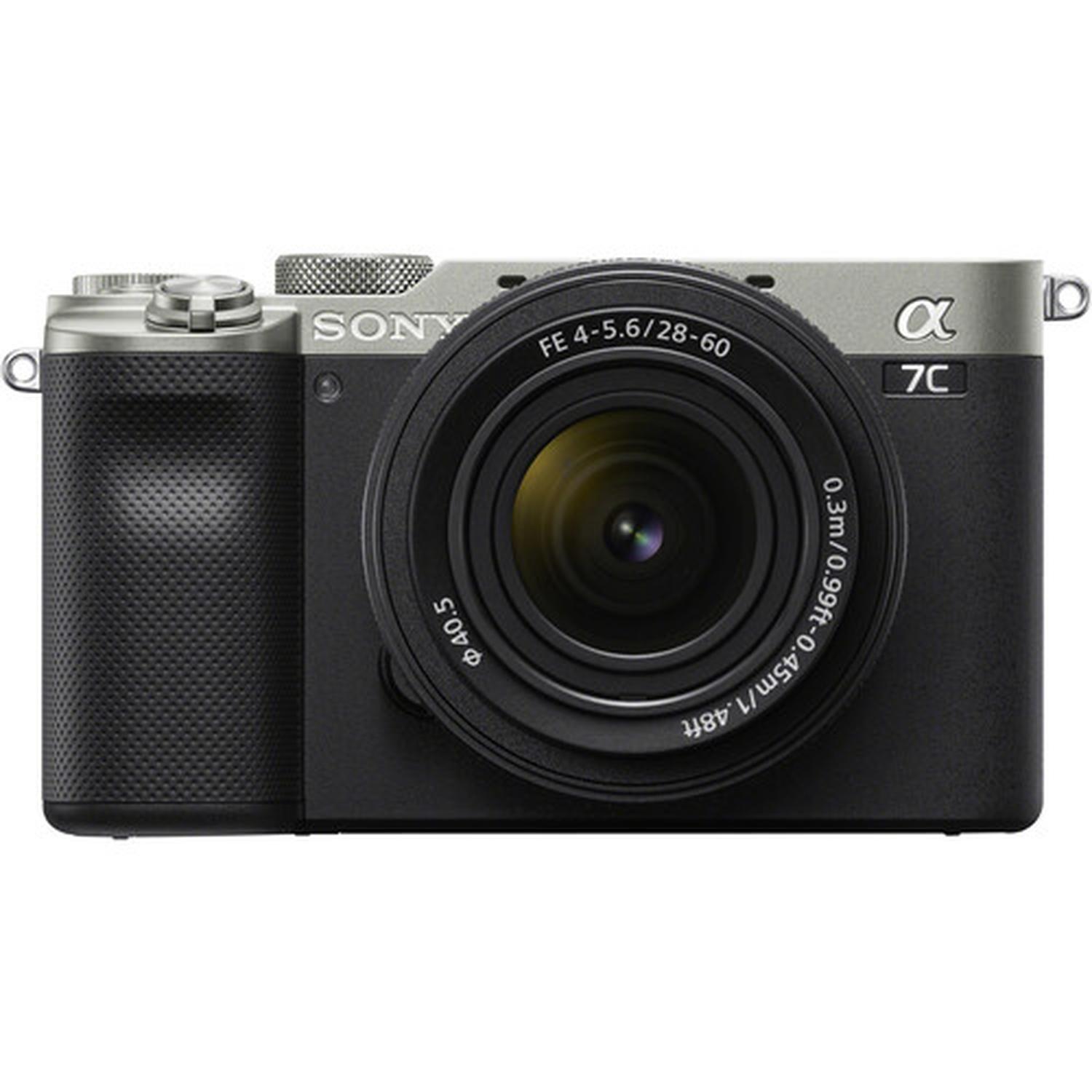 Cámara Mirrorless Sony A7C + Lente 28-60mm - Silver-0