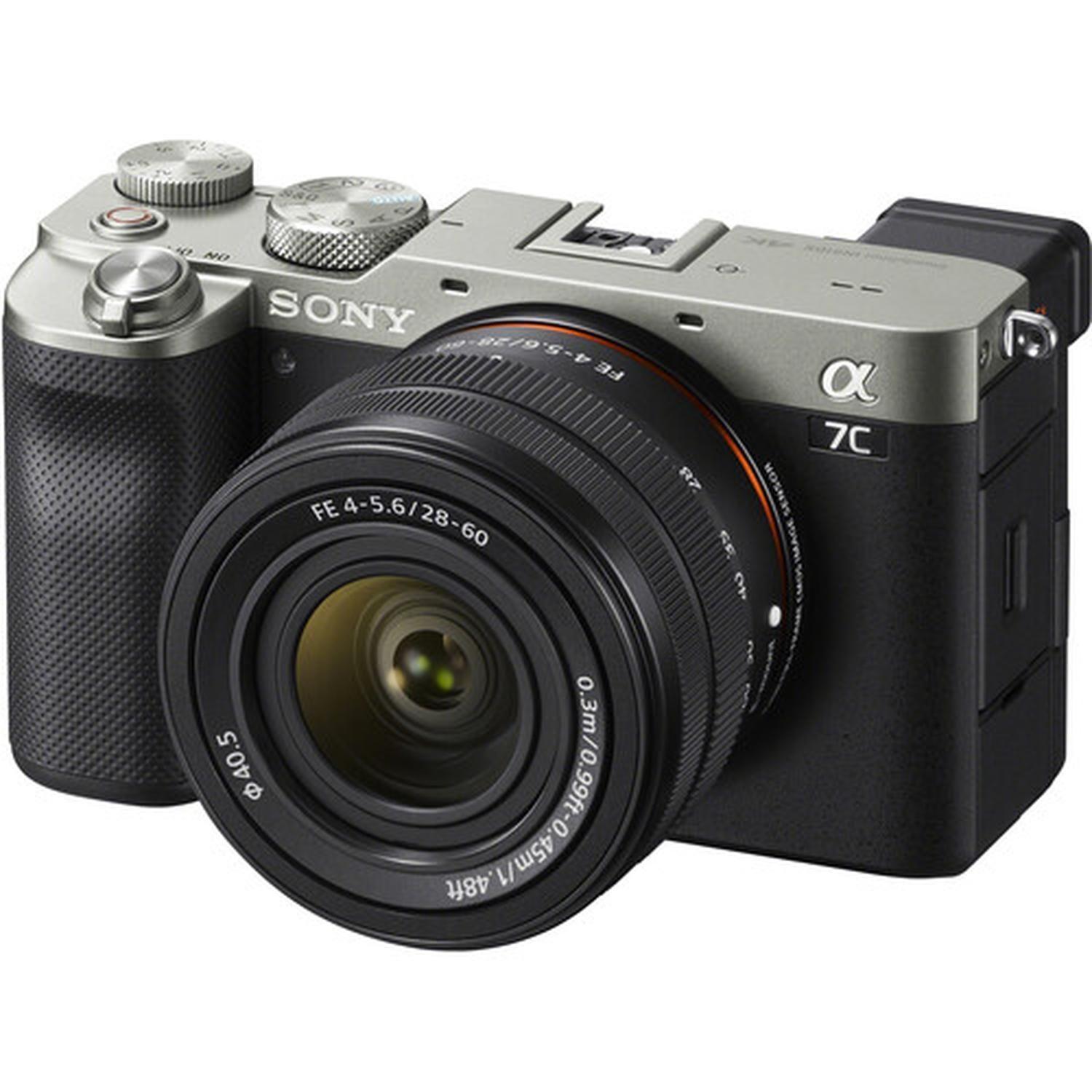 Cámara Mirrorless Sony A7C + Lente 28-60mm - Silver-1